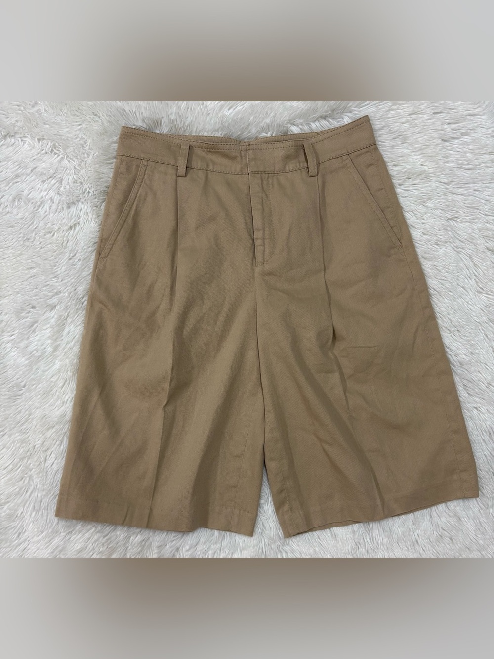 Vince Beige/Tan Waistband Detail Pants